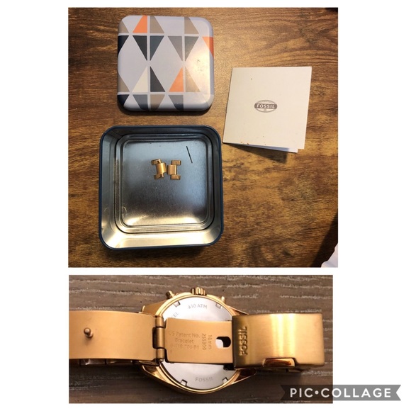 Fossil women’s watch. Gold - Picture 8 of 8
